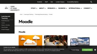 
                            9. Moodle | York St John University