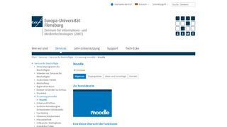 
                            3. Moodle - ZIMT - Europa-Universität Flensburg