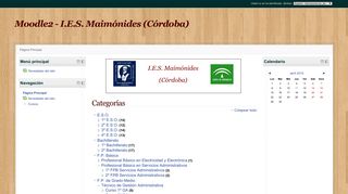 
                            2. Moodle2 - I.E.S. Maimónides (Córdoba)