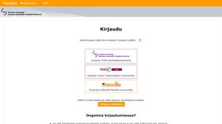 
                            4. Moodle2: Kirjaudu sivustoon