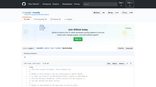 
                            11. moodle/launch.php at master · moodle/moodle · GitHub