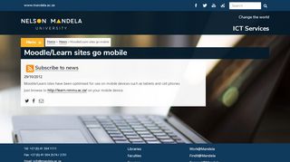 
                            1. Moodle/Learn sites go mobile