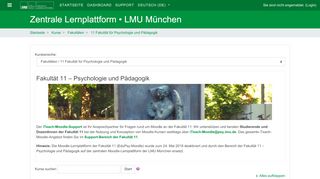 
                            1. moodle.lmu.de: 11 Fakultät für Psychologie und Pädagogik