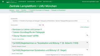 
                            4. moodle.lmu.de: Bachelor Pädagogik/Bildungswissenschaften