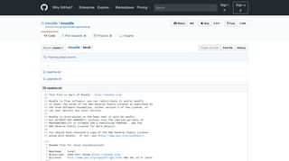 
                            10. moodle/local at master · moodle/moodle · GitHub