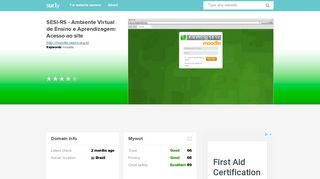 
                            5. moodle.sesirs.org.br - SESI-RS - Ambiente Virtual de ... - Sur.ly