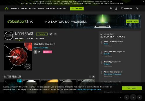 
                            4. Moon Space Releases & Artists on Beatport