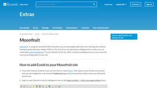 
                            7. Moonfruit – Ecwid Help Center - Ecwid support