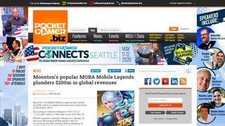 
                            13. Moonton's popular MOBA Mobile Legends plunders $200m in global ...