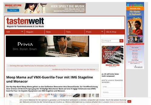 
                            13. Moop Mama auf VMX-Guerilla-Tour mit IMG Stageline und Monacor