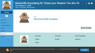 
                            11. Mooreville Groundhog 5k 