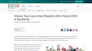 
                            11. Moose Toys Launches Shopkins Mini Packs With A Big Bang!