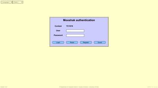 
                            11. Mooshak authentication