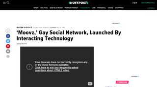 
                            8. 'Moovz,' Gay Social Network, Launched By Interacting Technology ...