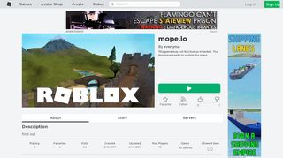 
                            11. mope.io - Roblox