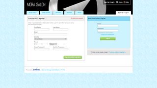 
                            9. Mora Salon > Login Or Sign Up - secure-booker.com