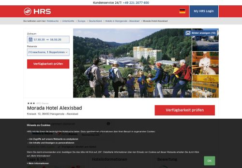 
                            10. Morada Hotel Alexisbad Harzgerode - Alexisbad - 3 HRS Sterne Hotel ...