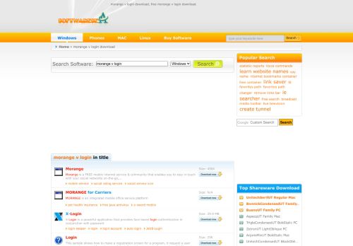 
                            3. morange v login download, free morange v login on ... - softwaresea.com