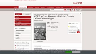 
                            2. MORE! 3 Cyber Homework Enriched Course - Offline Kopiervorlagen ...