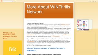 
                            10. More About WINThrills Network.