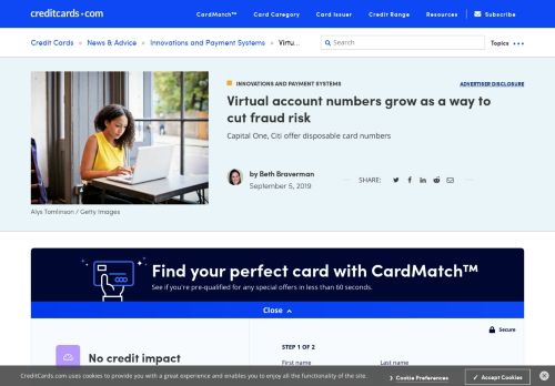 
                            8. More card issuers offering virtual card numbers to cut fraud risk ...