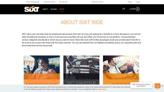 
                            4. More informations about Sixt mydriver