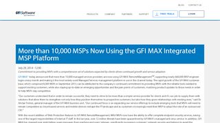 
                            8. More than 10000 MSPs Now Using the GFI MAX Integrated MSP ...