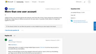 
                            2. More than one user account - Microsoft Community