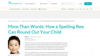 
                            7. More Than Words: How a Spelling Bee Can Round Out Your Child ...