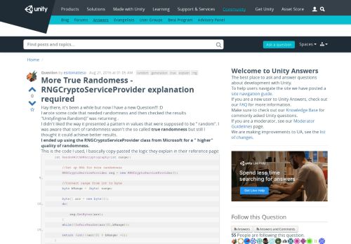 
                            6. More True Randomess - RNGCryptoServiceProvider explanation ...