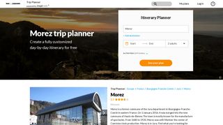 
                            3. Morez Trip Planner • See & Do more in your Morez holiday • Inspirock