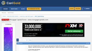 
                            13. Morgage Capital Forex - www.morgagecapitals.com - CariGold Forum