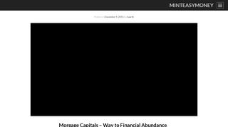 
                            12. Morgage Capitals - minteasymoney - WordPress.com