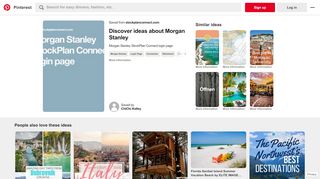 
                            13. Morgan Stanley StockPlan Connect login page | Personal Business