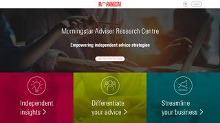 
                            13. Morningstar Adviser Research Centre