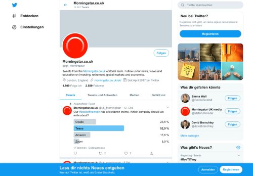 
                            5. Morningstar.co.uk (@uk_morningstar) | Twitter