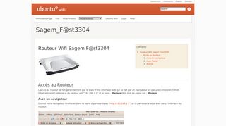 
                            12. MoroccanTeam/Modems/Sagem_F@st3304 - Ubuntu Wiki