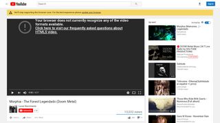 
                            5. Morphia - The Forest Legendado (Doom Metal) - YouTube