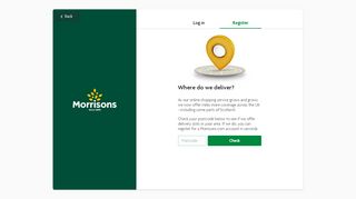 
                            2. Morrisons: Registration