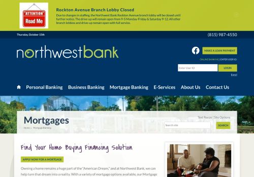 
                            10. Mortgages | Northwest Bank of Rockford