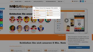 
                            3. MosaLingua: Home - Lerne Sprachen auf dem Smartphone und ...