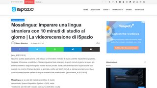 
                            13. Mosalingua: imparare una lingua straniera con 10 minuti di studio al ...