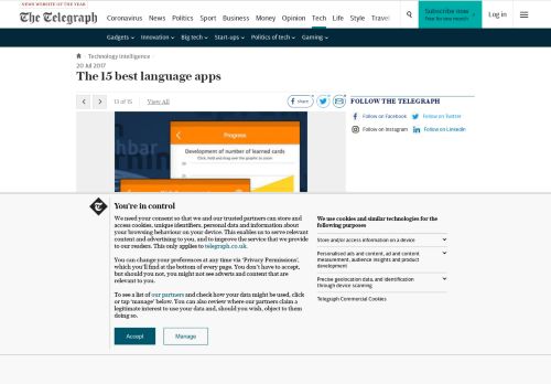 
                            10. MosaLingua | The 15 best language apps - Technology Intelligence