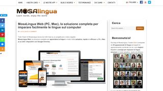 
                            1. MosaLingua Web (PC, Mac), la soluzione completa per imparare ...