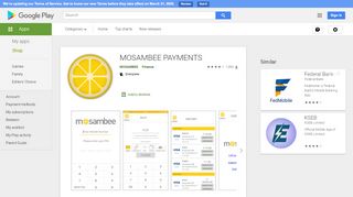 
                            2. MOSAMBEE PAYMENTS - Apps on Google Play