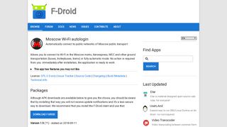 
                            3. Moscow Wi-Fi autologin | F-Droid - Free and Open Source Android ...