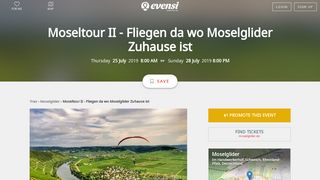 
                            9. Moseltour II - Fliegen da wo Moselglider Zuha... - Schweich - 25/07/19