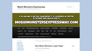 
                            13. Moshi Monsters Login | Moshi Monsters Expressway