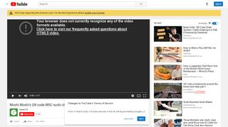 
                            6. Moshi Moshi's QR code MSC sushi challenge - YouTube