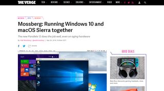 
                            11. Mossberg: Running Windows 10 and macOS Sierra together - The ...